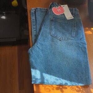 Cider Women's Medium Blue Straight Jeans